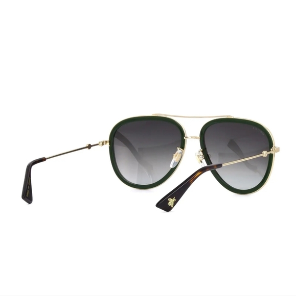 NEW GUCCI GG0062S 003 GREEN RED UNISEX SUNGLASSES GG0062S - Picture 6 of 9